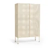 Perforated Cabinet skåp large, Eggshell^HAY Clearance