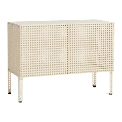 Perforated Cabinet skåp small, Eggshell^HAY Outlet