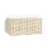 Perforated Cabinet väggskåp small, Eggshell^HAY New