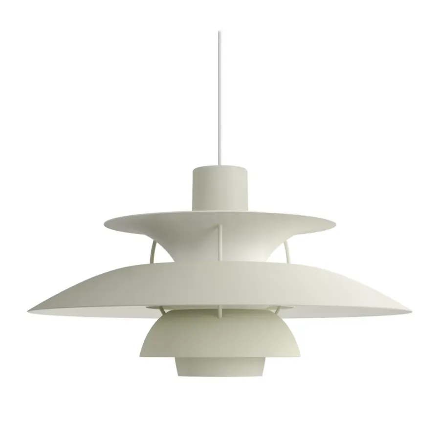 PH 5 pendel monokrom, Pale pewter^Louis Poulsen Sale