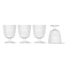 Picknick Juni plastglas 4-pack, Vit^Sagaform Outlet