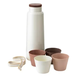 Termosar-RIG-TIG PICNIC termosflaska med 4 koppar, Blossom