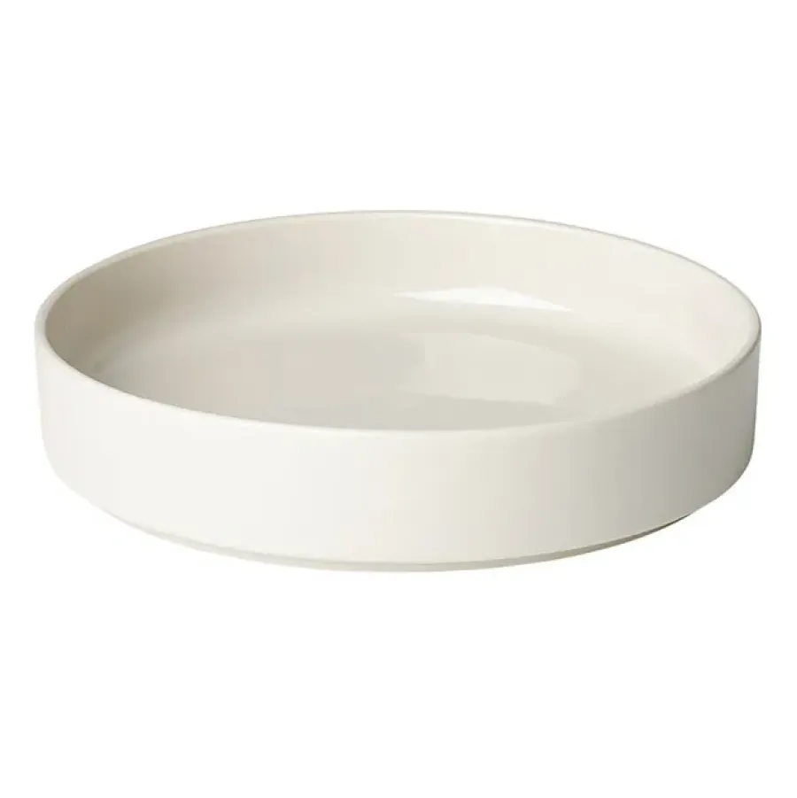 Djupa Tallrikar-Blomus Pilar djup tallrik Ø20 cm, Moonbeam