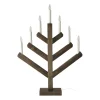 Pine adventsljusstake 62 cm, Mörkbetsad^Scandi Living Online