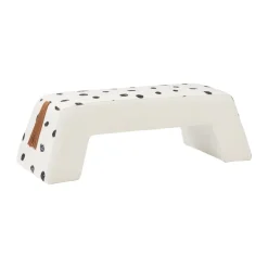 Pippi bänk, Vit-orange^Kid's Concept Best