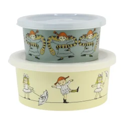 Matlådor-Rätt Start Pippi Cirkus snackbox 2-pack, Multi