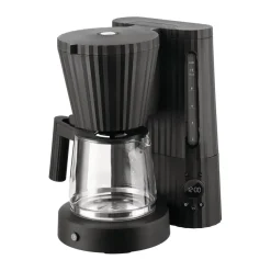 Kaffemaskiner-Alessi Plissé kaffebryggare, Svart