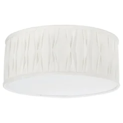 Plafonder-PR Home Plissé plafond Ø45 cm, Off white