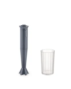 Stavmixers-Alessi Plissé stavmixer, Grå