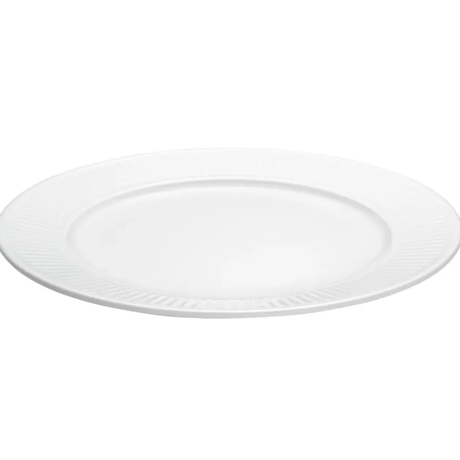 Plissé tallrik Ø 28 cm, Vit^Pillivuyt Online