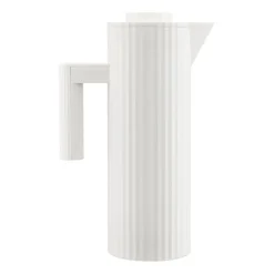 Plissé termoskanna 1 L, Vit^Alessi Outlet
