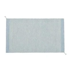 Utomhusmattor|Plastmattor-Muuto Ply matta 85x140 cm, Light blue