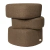 Plyo staple sittpuff, Dark brown^Ferm Living New
