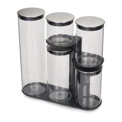 Förvaringsburkar-Joseph Joseph Podium förvaringsburk 32,6 cm, Stål