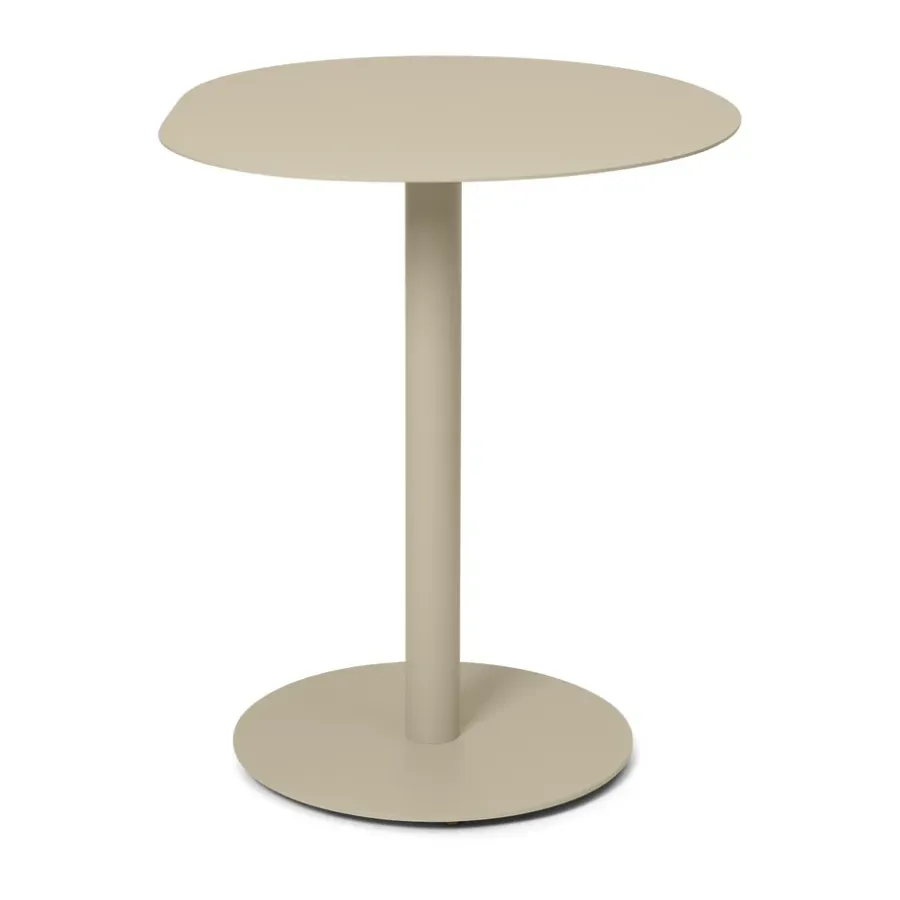 Balkongmöbler·Balkongbord & Cafébord|Balkongbord & Cafébord-Ferm Living Pond cafébord Ø64x72 cm, Cashmere