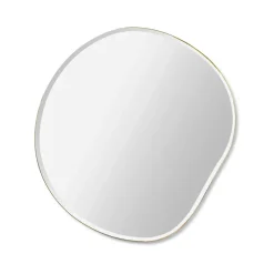 Pond spegel, Small brass^Ferm Living Clearance