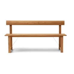 Position bänk 155 cm, Ek-stål^Form & Refine Online