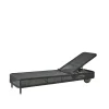 Sittmöbler·Solstolar & Solsängar|Solstolar & Solsängar-Cane-line Presley solsäng weave, Graphite