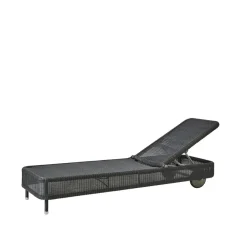 Sittmöbler·Solstolar & Solsängar|Solstolar & Solsängar-Cane-line Presley solsäng weave, Graphite
