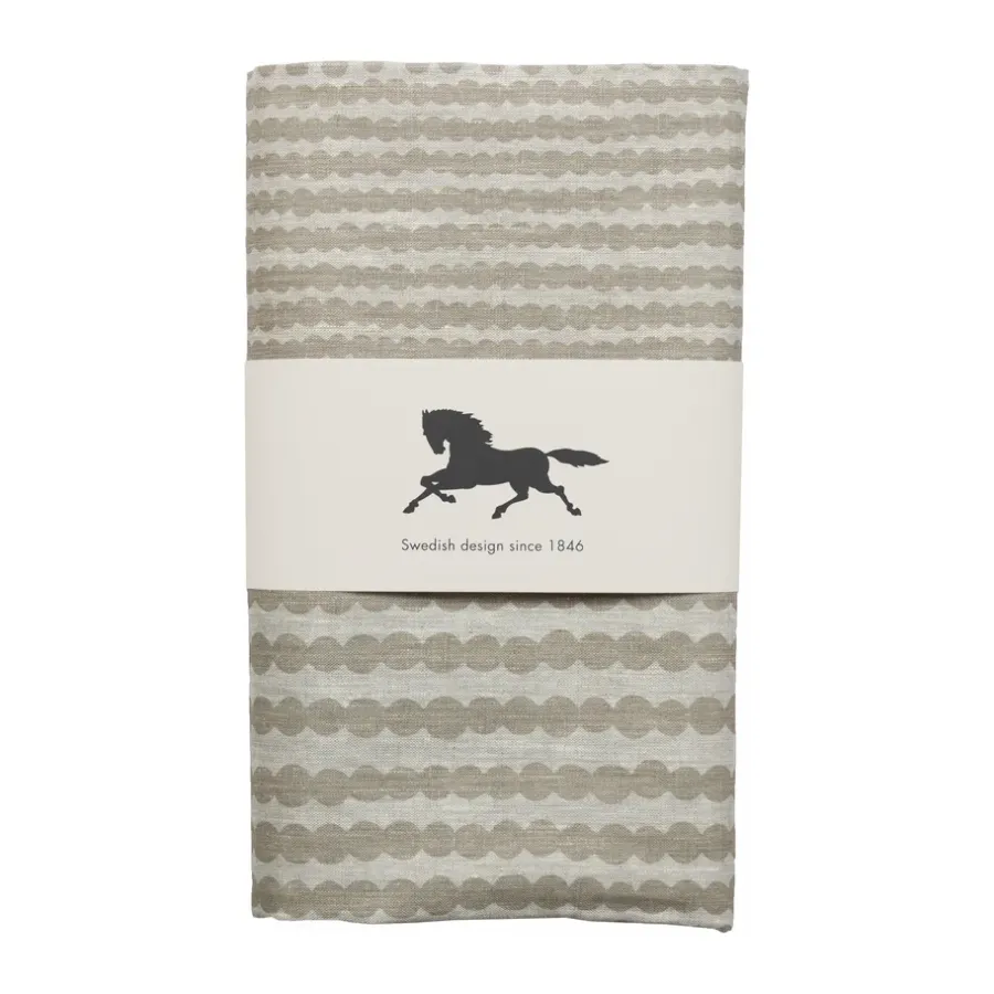 Dukar|Dukar-Almedahls Pricktyg bordsduk 145x250 cm, Natur-taupe