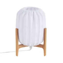 Prisma bordslampa, Oak-White, Mini Ø16x24,3 cm^Watt & Veke Clearance