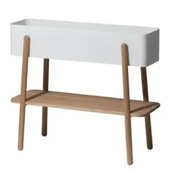 Prunella blomsterbord, vit-ek^SMD Design Discount