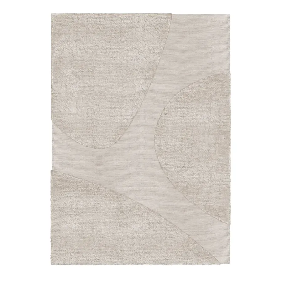 Ullmattor-Layered Punja plasma ullmatta 250x350 cm, Sand melange