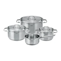 Grytset & Kastrullset-Rösle PureElements gryset med lock 7 delar, Rostfritt stål