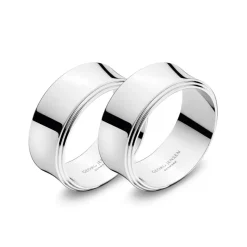 Servettringar & Servettställ-Georg Jensen Pyramid servettring, 2-pack