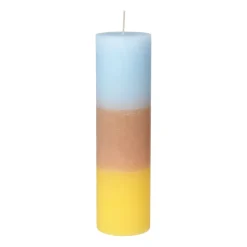 Ljus-Broste Copenhagen Rainbow blockljus 25 cm, Pineapple cloud