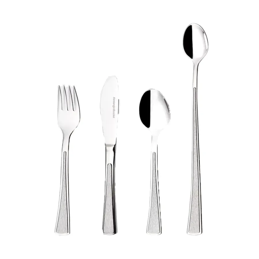 Barnbestick-Hardanger Bestikk Ramona barnbestick 4 delar, Rostfritt stål