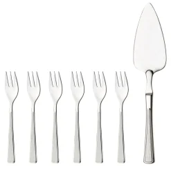 Tårtspadar-Hardanger Bestikk Ramona tårtset 7 delar, rostfritt stål