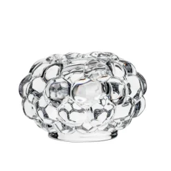 Raspberry ljuslykta, liten^Orrefors Hot