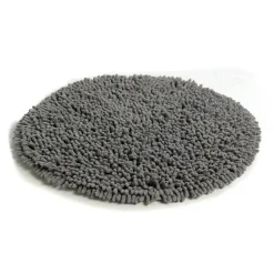 Runda Mattor|Bomulls- & Trasmattor-Etol Design Rasta matta rund, grafitgrå