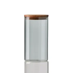 Raw glasburk smoke med trälock, medium^Aida New