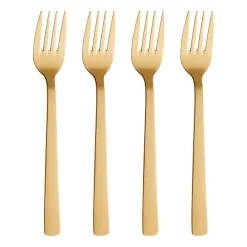 Raw matgaffel 4-pack, Guld^Aida Outlet