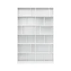 Hyllor & Hyllsystem|Hyllor & Hyllsystem-Montana Read bokhylla, new white 101 med 7 cm sockel