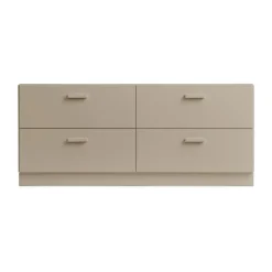 Byråer & Hurtsar|Byråer & Hurtsar-Relief sockel 123 cm, Beige