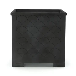 Relief växtkärl, Svart, stor^Byarums bruk Clearance