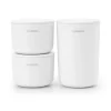 Förvaringsburkar-Brabantia ReNew förvaringsburkar 3-pack, Vit