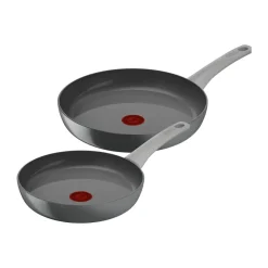 Grytset & Kastrullset-Tefal Renew ON stekpanna set 2 delar, Grå