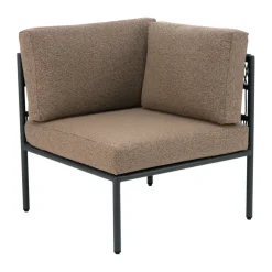 Reno soffmodul, Svart-raw peanut, hörn^Brafab Clearance