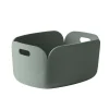 Förvaringskorgar-Muuto Restore förvaringskorg, Dusty green (blekgrön)