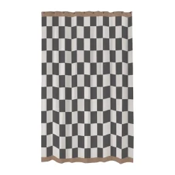 Retro duschdraperi 150x200 cm, Dark grey^Mette Ditmer Discount