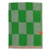 Retro handduk, Classic green, 70x133 cm^Mette Ditmer Online