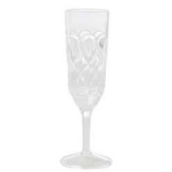 Plastglas|Champagneglas-RICE champagneglas akryl, Klar