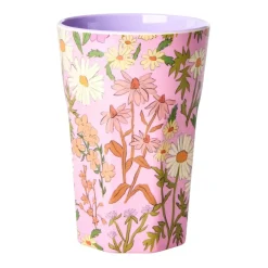 Barnmuggar|Plastmuggar-RICE melaminkopp hög, Daisy dearest