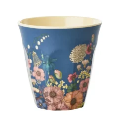 Barnmuggar|Plastmuggar-RICE melaminkopp medium, Flower collage