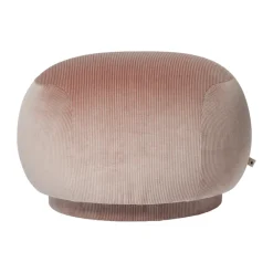 Rico pouf sittpuff, Devoré Velvet-blush^Ferm Living Outlet