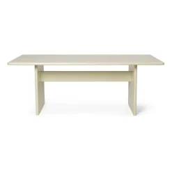 Matbord-Ferm Living Rink matbord small 200x90x74 cm, Eggshell